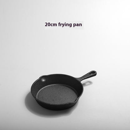 Cast Iron Uncoated Frying Pan