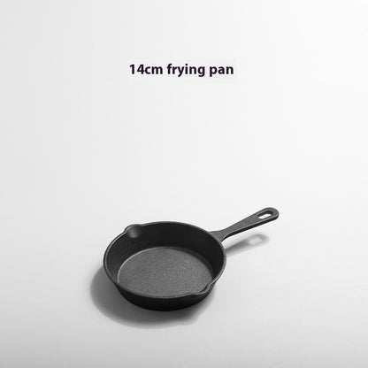 Cast Iron Uncoated Frying Pan