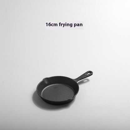 Cast Iron Uncoated Frying Pan